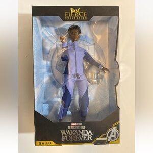 Marvel Black Panther Wakanda Forever Shuri Doll 13" Authentic Hairstyle